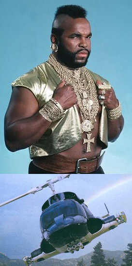 Mr T and Airwolf