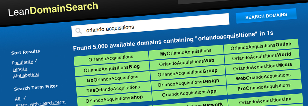 Orlando’s Own Lean Domain Search Acquired by Automattic